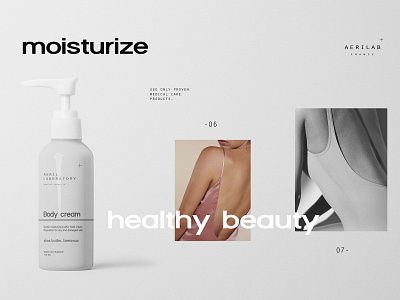 Skincare Brand Identity for Aerilab