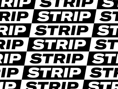 Strip branding logo print strip studio