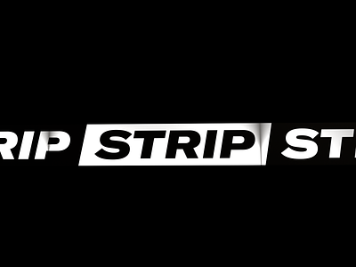 Strip branding cinema4d logo print strip studio