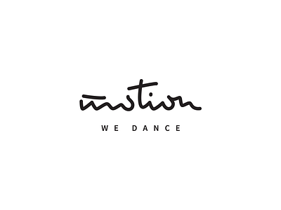 Motion - Latin branding dance design illustration logo text type typography vector