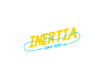 Inertia logo band dj logo music promo