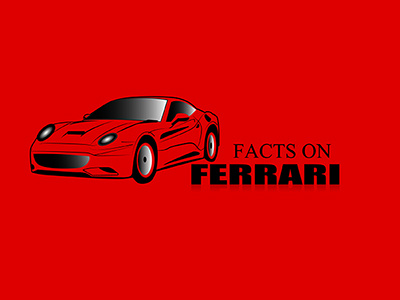 Logo ferrari logo design