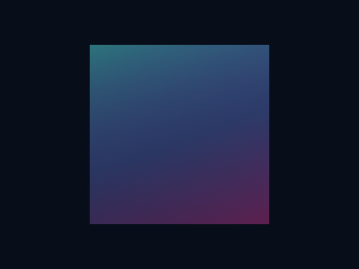 Gradient output. Pure CSS