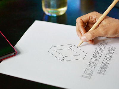 Sketchbook Mock-Up action brand eraser logo mock up mock up mock ups preview paper pencil