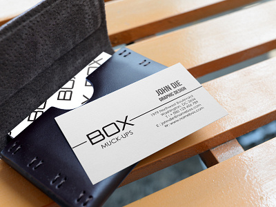 Business Card Clean Realistic Mock-ups