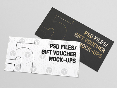 Download Gift Voucher Mockups By Diephay On Dribbble