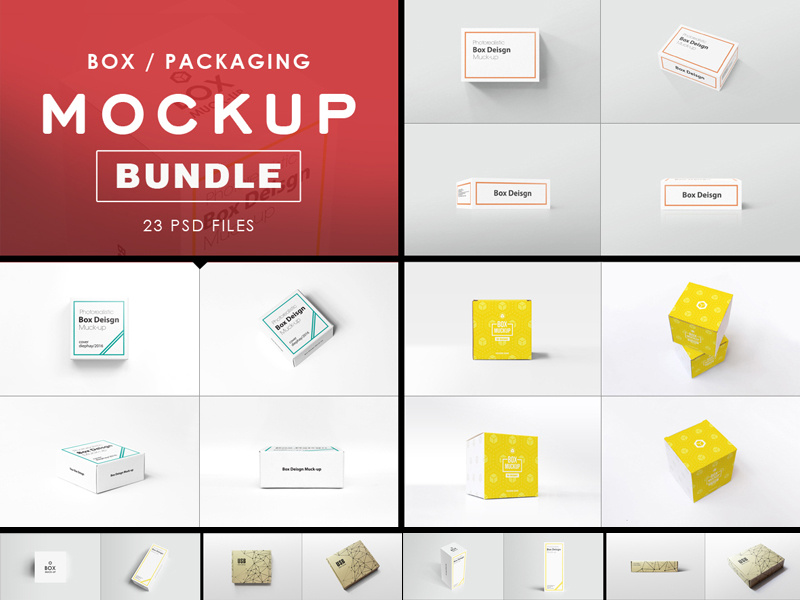 Download Box Mockup by diephay | Dribbble | Dribbble