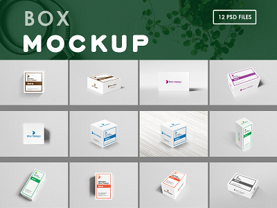 Package Box Mockups box box package cardboadr box clean container cutout depth of field material mock up mock up