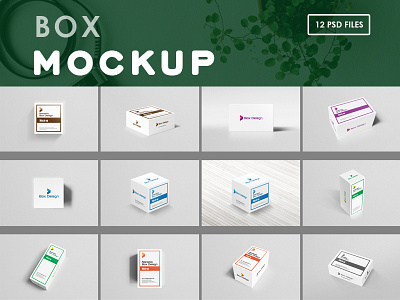 Package Box Mockups