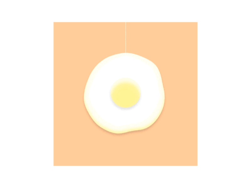 Egg O'clock 🍳 2d 2d art after effects aftereffects animation egg food gif illustration mdcommunity mograph motion motiondesign