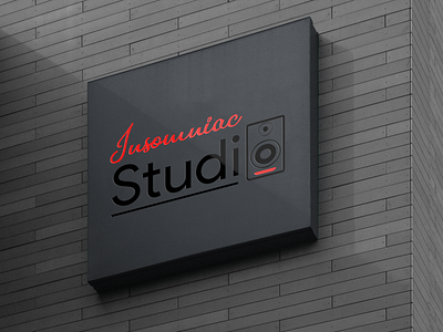 Logo for a Recording Studio branding design graphic design illustration logo poster typography ui ux vector
