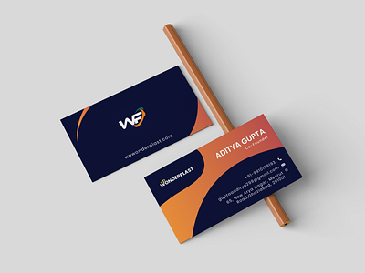 Business Card Design for a Startup branding design graphic design illustration logo poster typography ui ux vector
