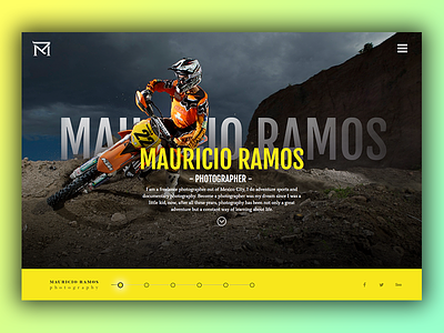 Mauricio Ramos Photography design mauricio photography ramos web