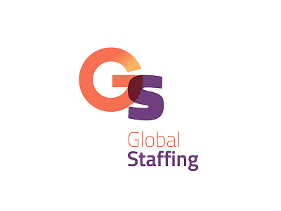 Global Staffing Logo branding logo staffing
