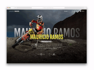 Mauricio Ramos Photographer Web