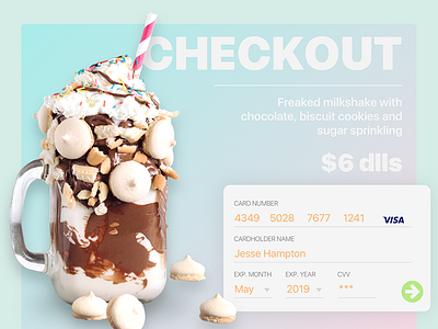 Credit Card Checkout: Daily UI - 002