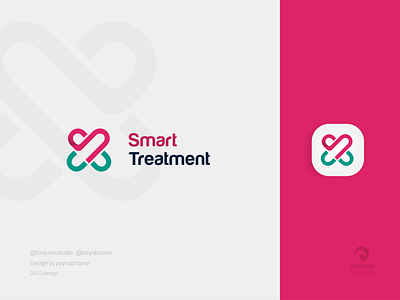 Smart Treatment logo branding graphic design logo