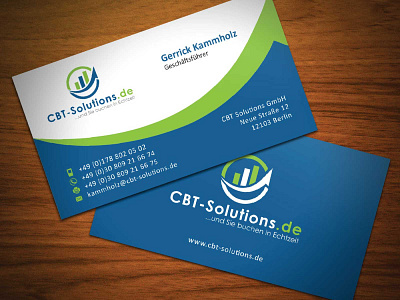Business Card Design for WIZMO GmbH in Germany business card