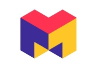 M logo 3d logo design graphic design illustration isometric logo logo vector