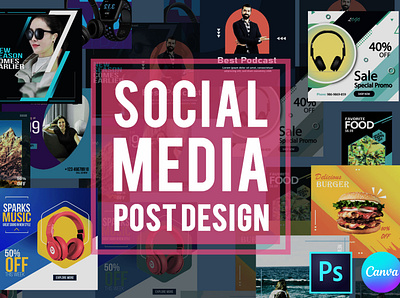 I will explore your Instagram social media post design banner design graphic design graphicdesigner insta instagram minimal socialmedia