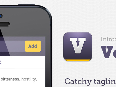 Vocaby.me awesome extension icon iphone purple secret tool web app