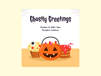 Halloween Poster Vector Illustration