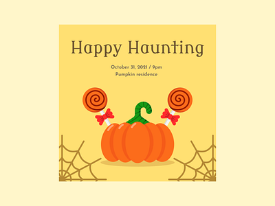 Halloween Poster Vector Illustration