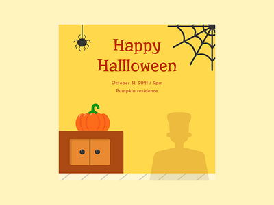 Halloween Poster Vector Illustration