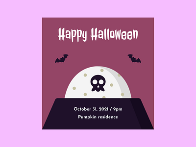 Halloween Poster Vector Illustration