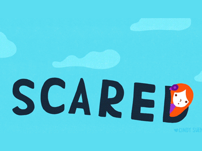 GIF: The Show animation gif lenka lettering scared the show typography