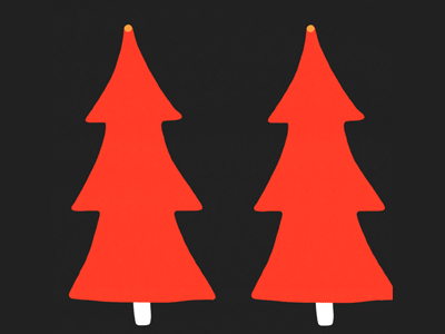 GIF: Xmas trees abstract checker christmas gif grid tree xmas