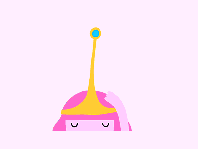 GIF: Princess Bubblegum! adventure time animation beemo bmo cartoon network eat food forest gif jake princess bubblegum