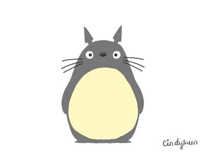 GIF: Totoro + sriracha