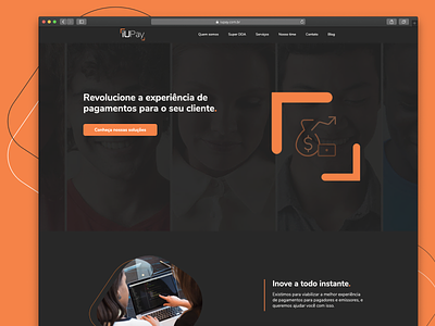 iUPay website design interaction interface ui uidesign web webflow