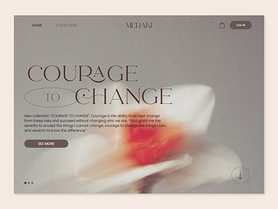 Homepage homepage ui web design