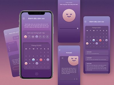 Healing and relaxing app app gain healing health mental health relax ui ux