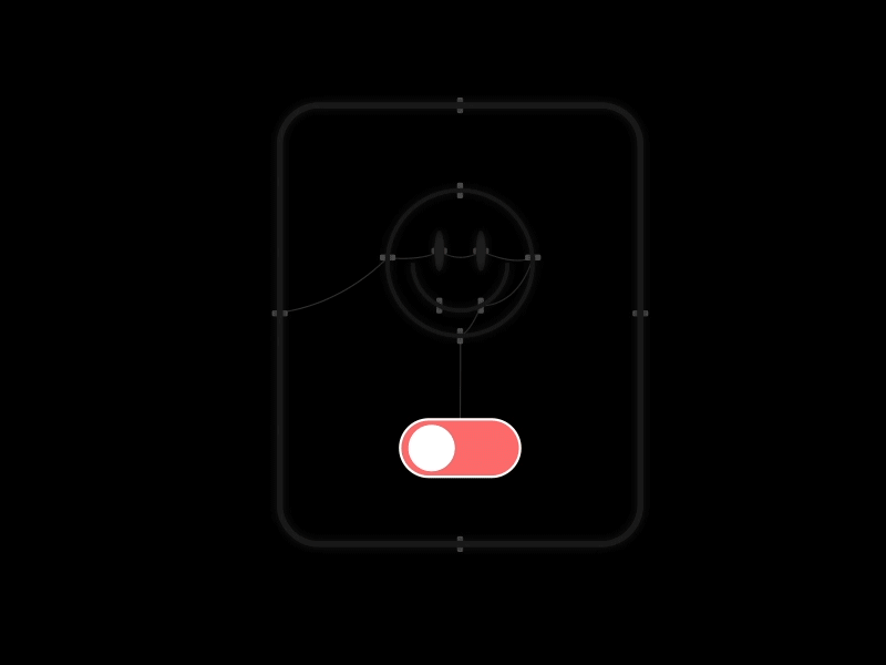 On/Off Switch animation app countdown daily ui gif light motion motion graphics neon onoff switch prototype ui