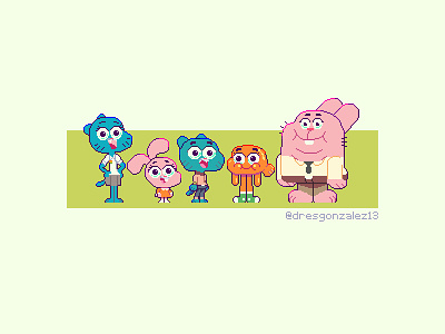 What animation program does the amazing world of gumball use The Amazing World Of Gumball Designs Themes Templates And Downloadable Graphic Elements On Dribbble