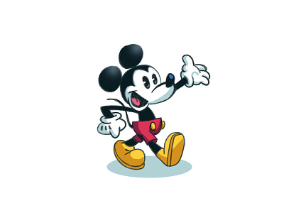 Mickey Mouse Drawing Easy designs, themes, templates and downloadable  graphic elements on Dribbble