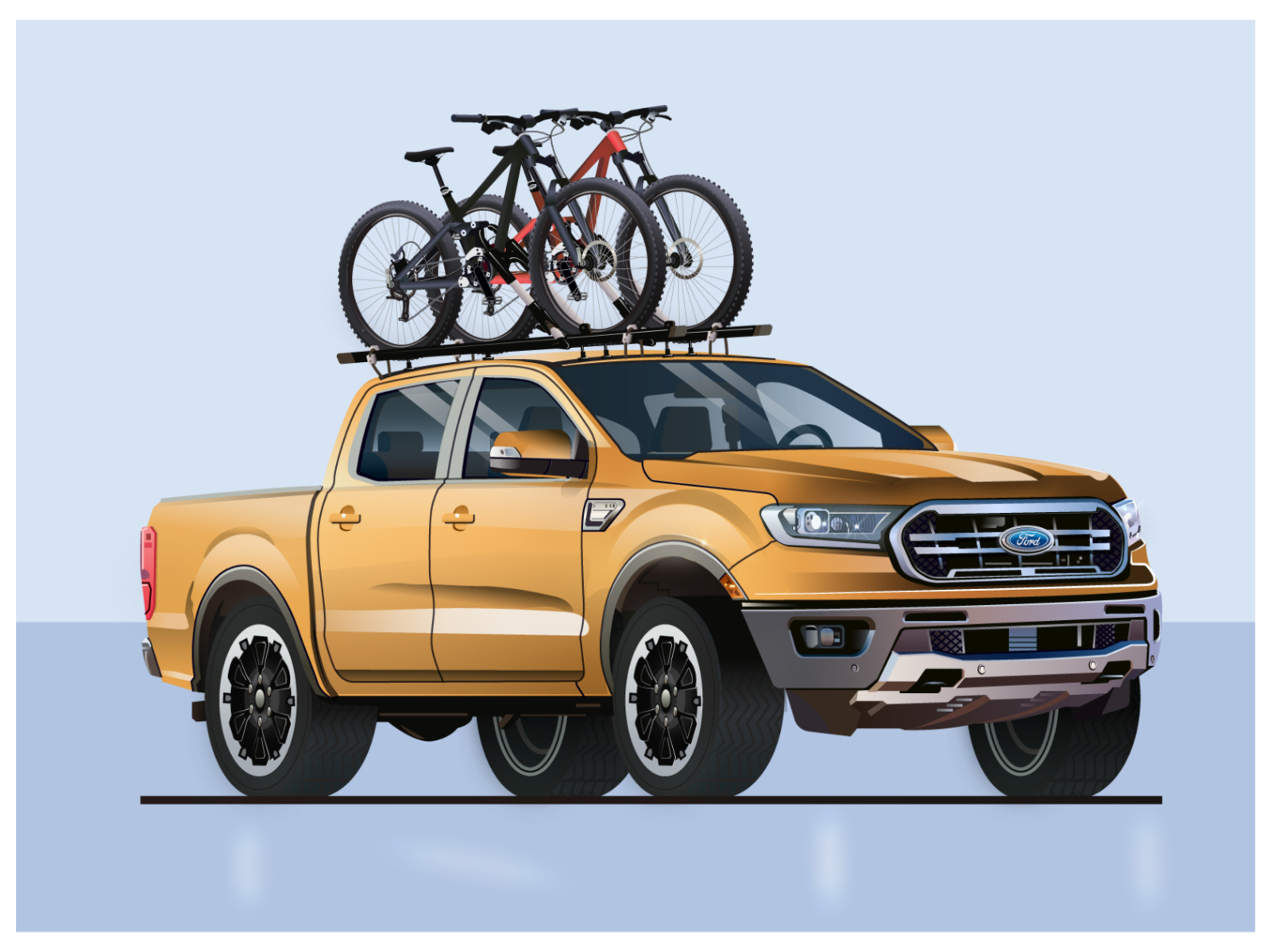 ford raptor bike rack