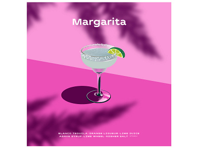 Margarita 🍋🍹 cocktail cocktails concept design drink drinks flat graphic graphicdesign graphics illustration ilustracion lemon lime margarita modern poster poster art summer vector