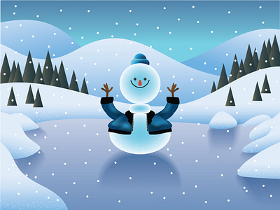 Winter is Here! ☃️ cartoon cartoon character character character design characterdesign christmas design fashion flat graphic illustration ilustracion snow snowflake snowman snowmen vector winter