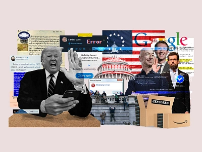 This is America amazon capitol collage collage art collage maker collageart collages design donald trump error facebook graphic illustration parler president social media trump twitter united states vector