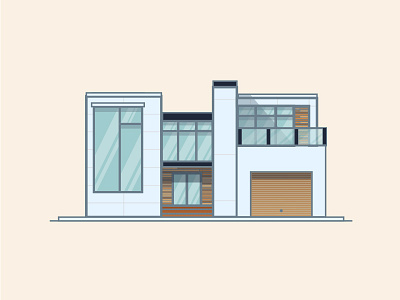 Modern House illustration