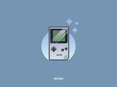 'Gameboy' Challenge 029/365 console design flat gameboy graphic icon illustration ilustracion mario nintendo vector videogame