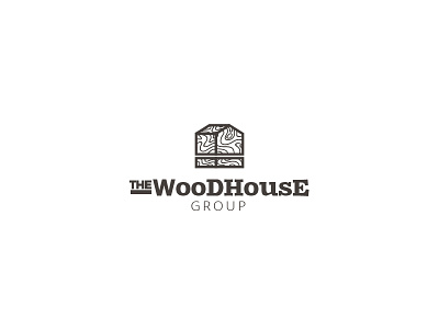 The WooDHousE Group ai brand design graphic house icon illustration logo logotype real estate retail wood