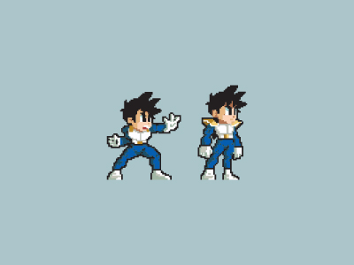 Gohan Sprite By Andres Gonzalez On Dribbble