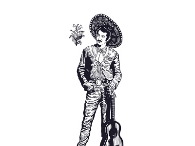 Mariachi & Tabacco Badge