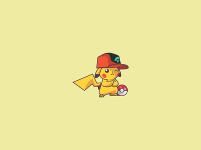 ⚡Pikachu⚡ character design cute pikachu design electric flat illustration ilustracion logo modern pika pikachu pokeball pokeballday pokemon pokemon go pokemongo vector yellow