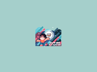 Buy me a coffee ☕ animation coffee coffee cup design flat game illustration pixel pixel art pixelart pixels sprite steven universe videogame